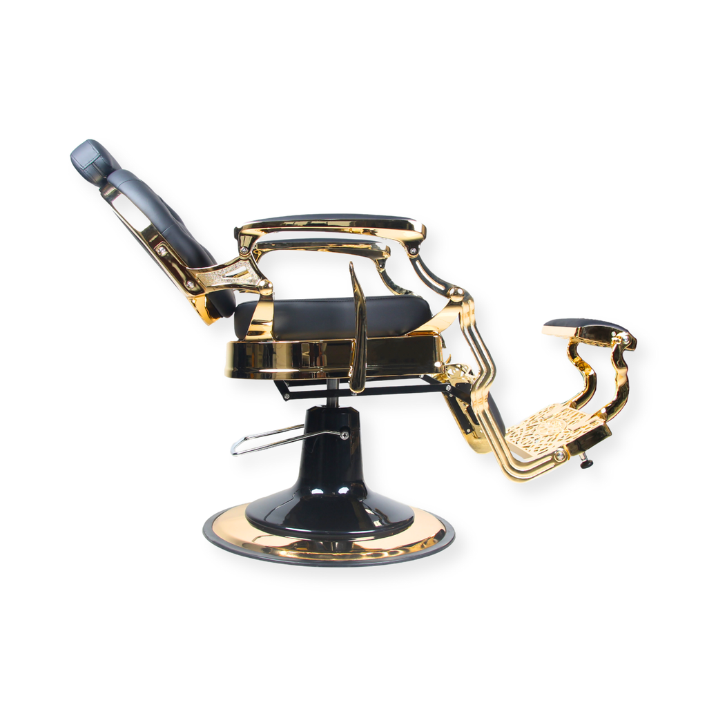 Barber Chair Senior - Gold/Black