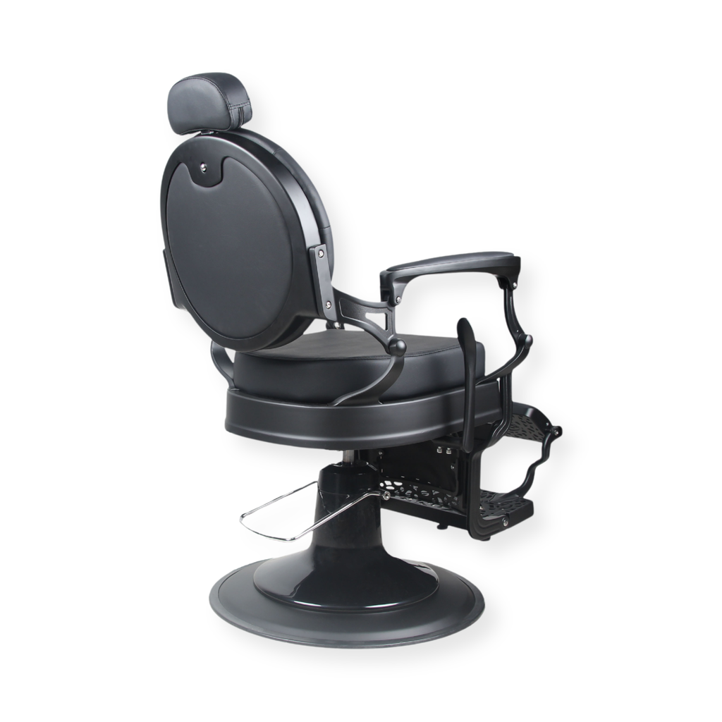 Barber Chair Senior - Matte Black