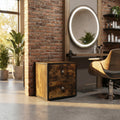 Side Table Atelier Black/Wood