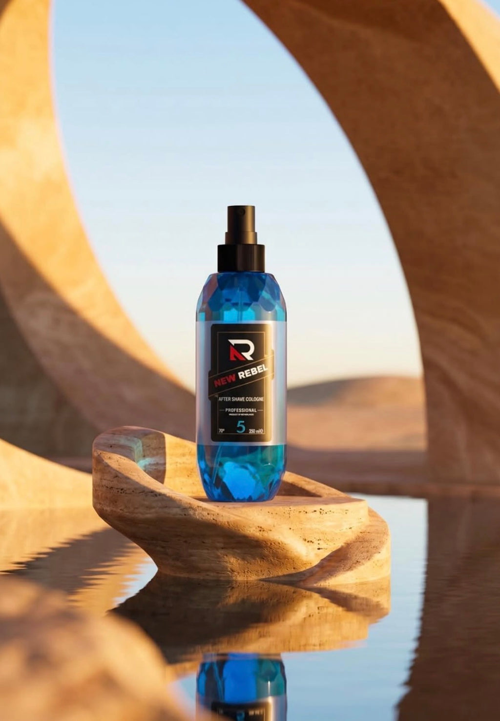 New Rebel After Shave Cologne 5 380 ml