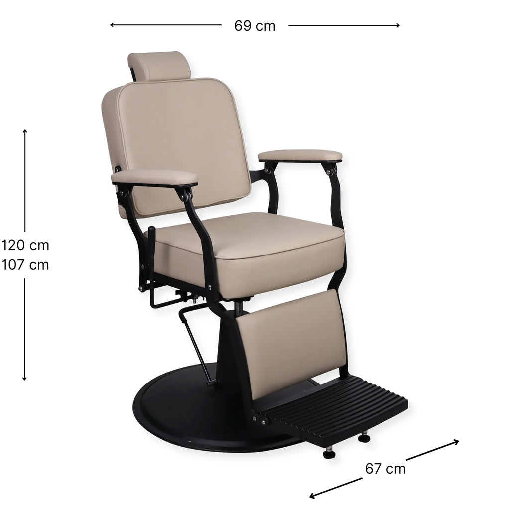 Barber Chair Regal Elite - Cream
