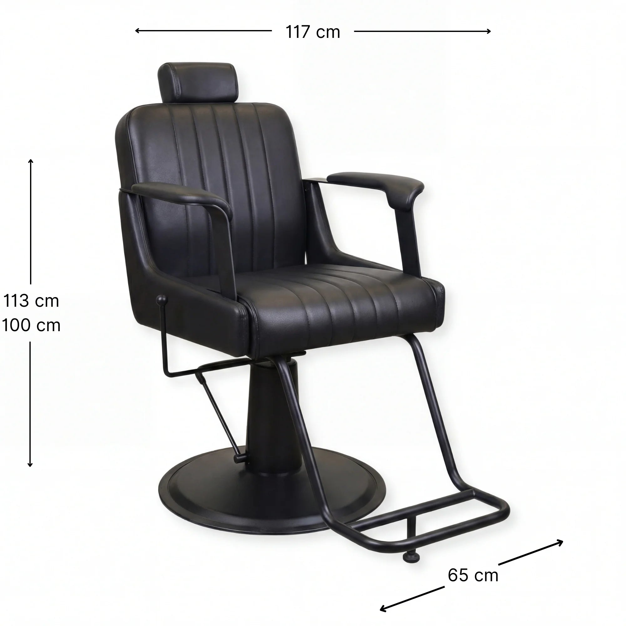 Barber Chair Regal - Black