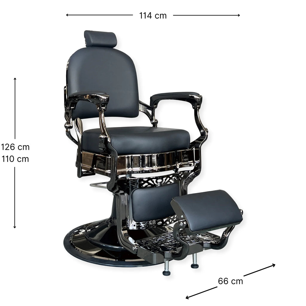 Master Barber Chair Gloss Black