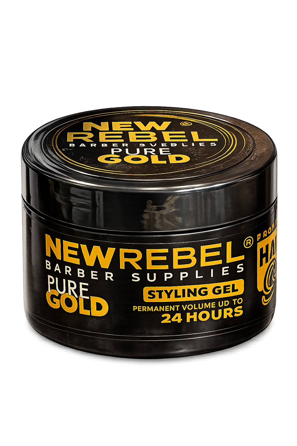 New Rebel Pure Gold Hair Gel 400 ml
