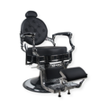 Barber Chair Senior - Silver/Black