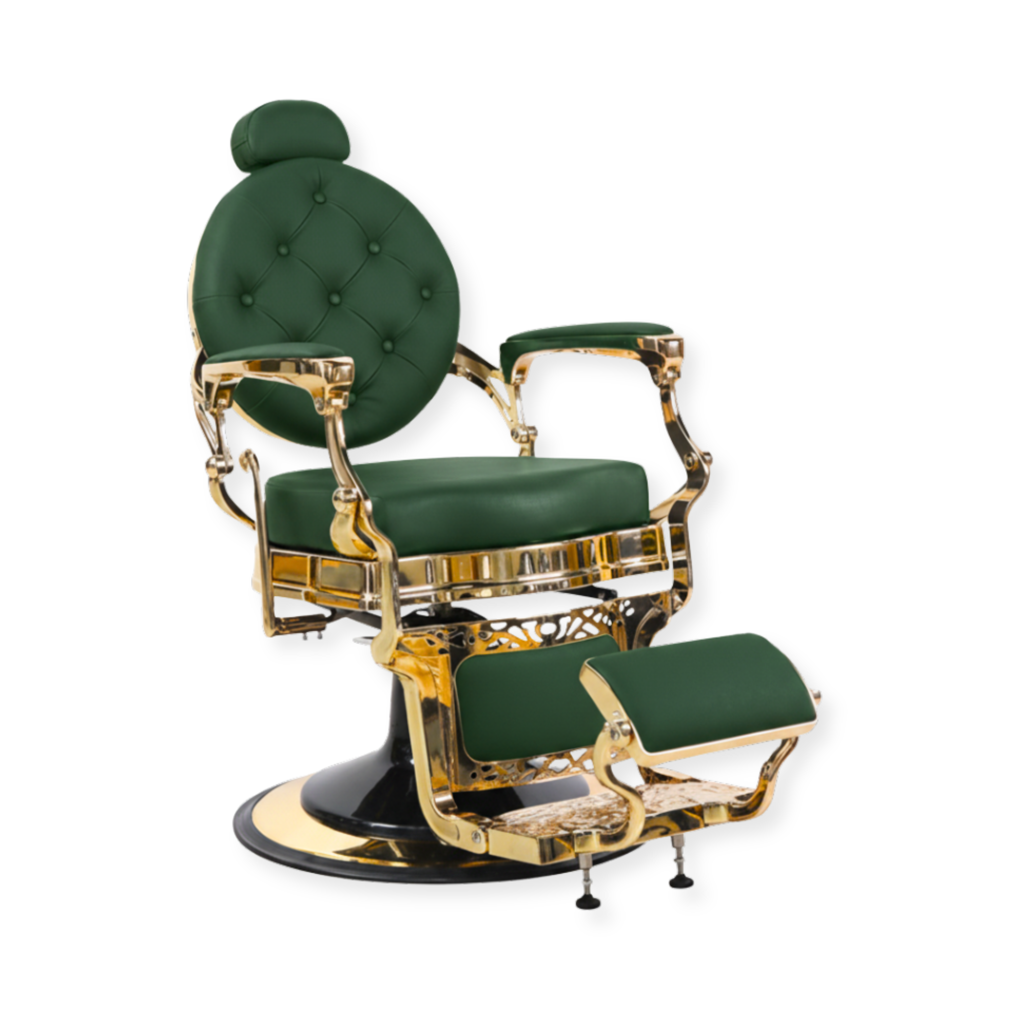 Barber Chair Senior - Gold/Green