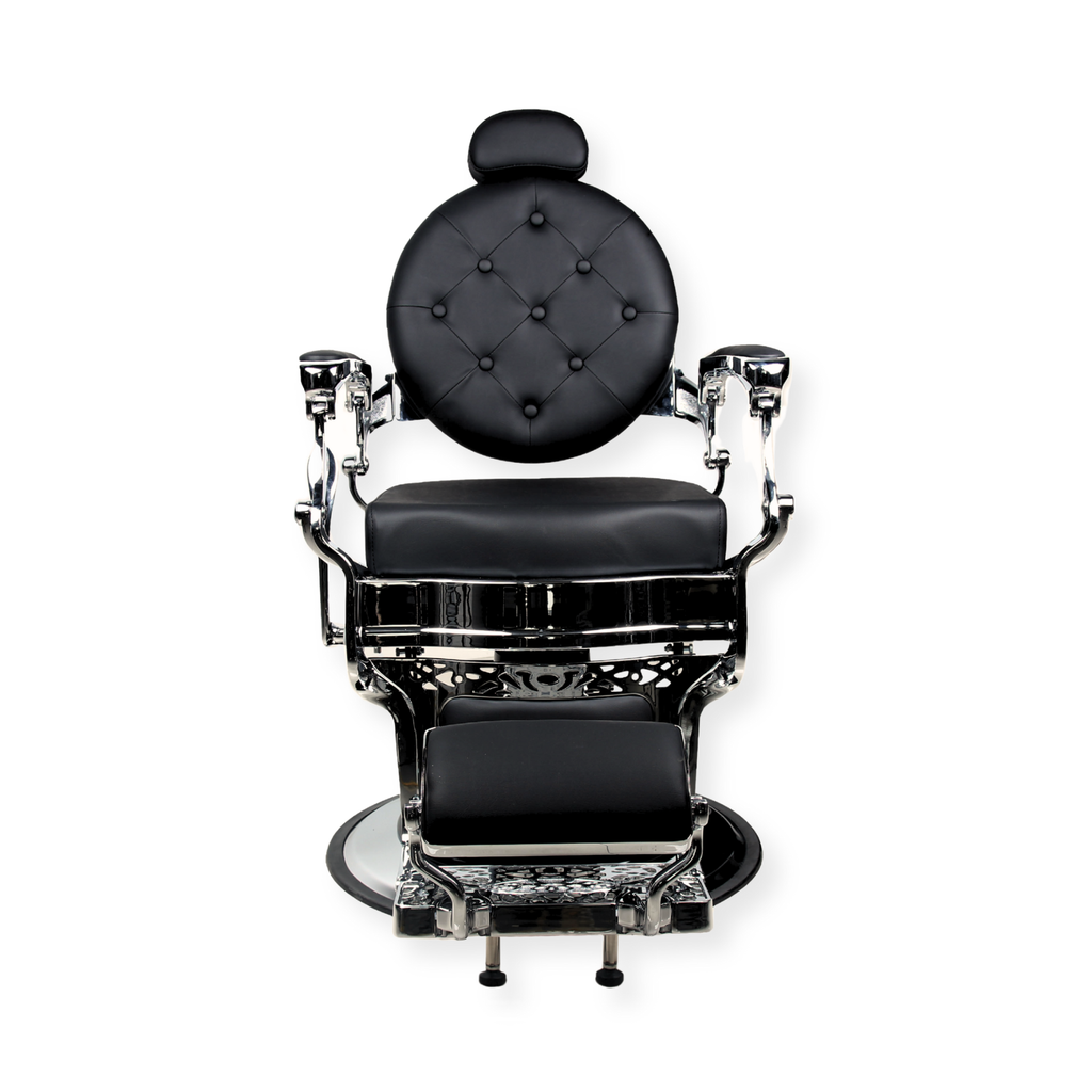 Barber Chair Senior - Silver/Black