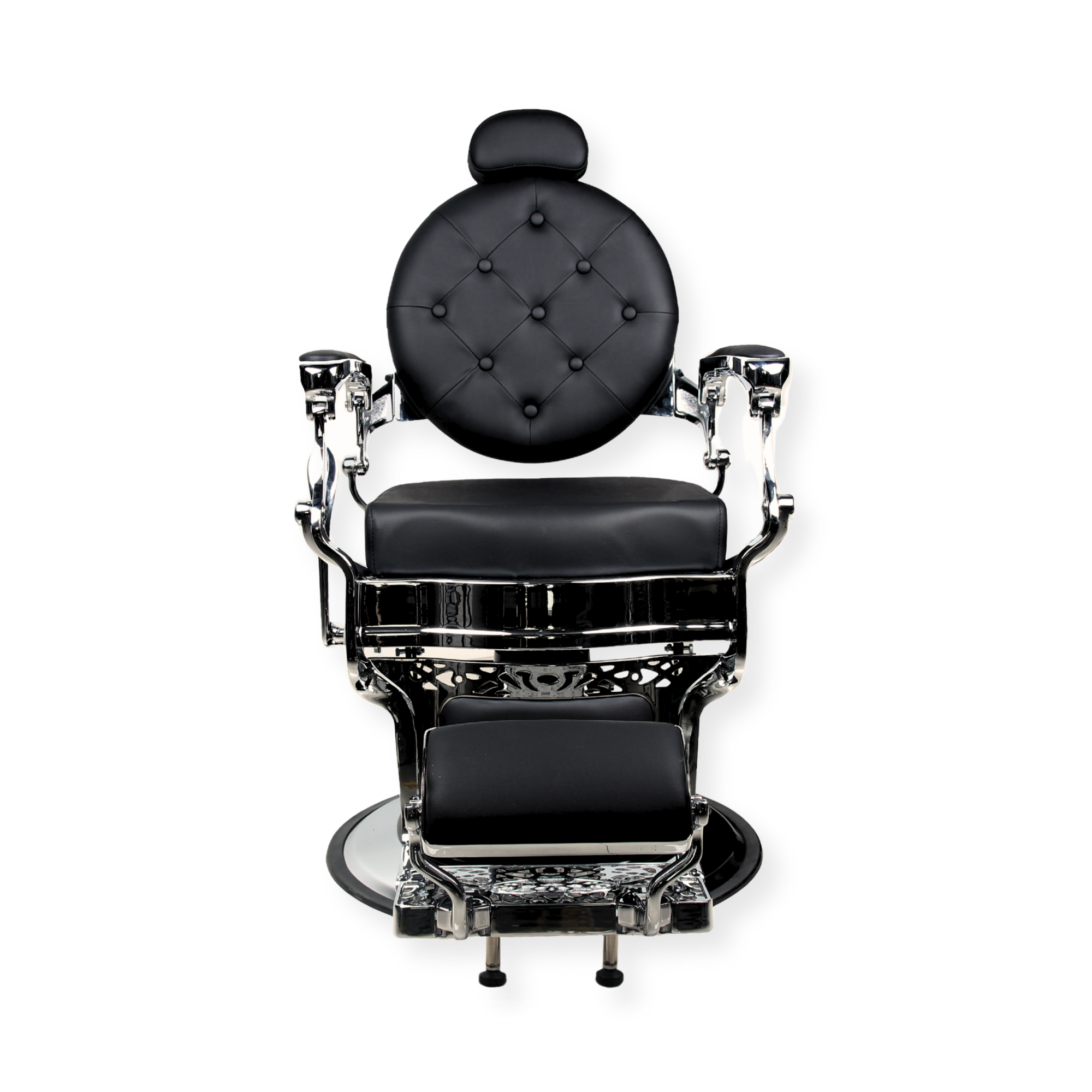 Barber Chair Senior - Silver/Black