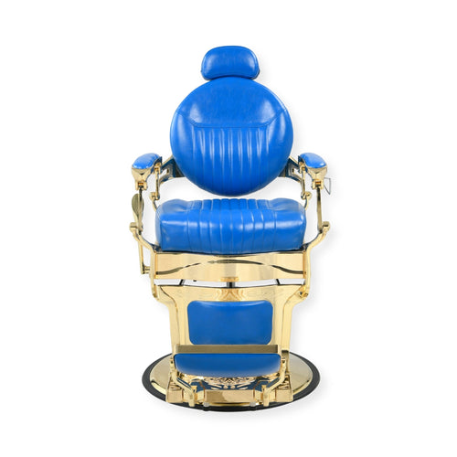 DeltaPro - Barber Chair - DBC006 - Monarch - Gold/Blue