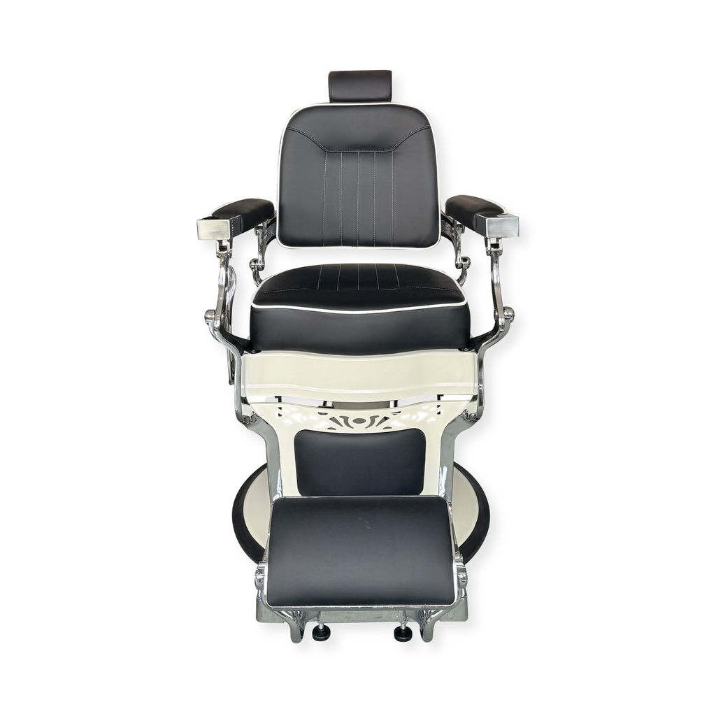 Barber Chair Baron Chrome / Black