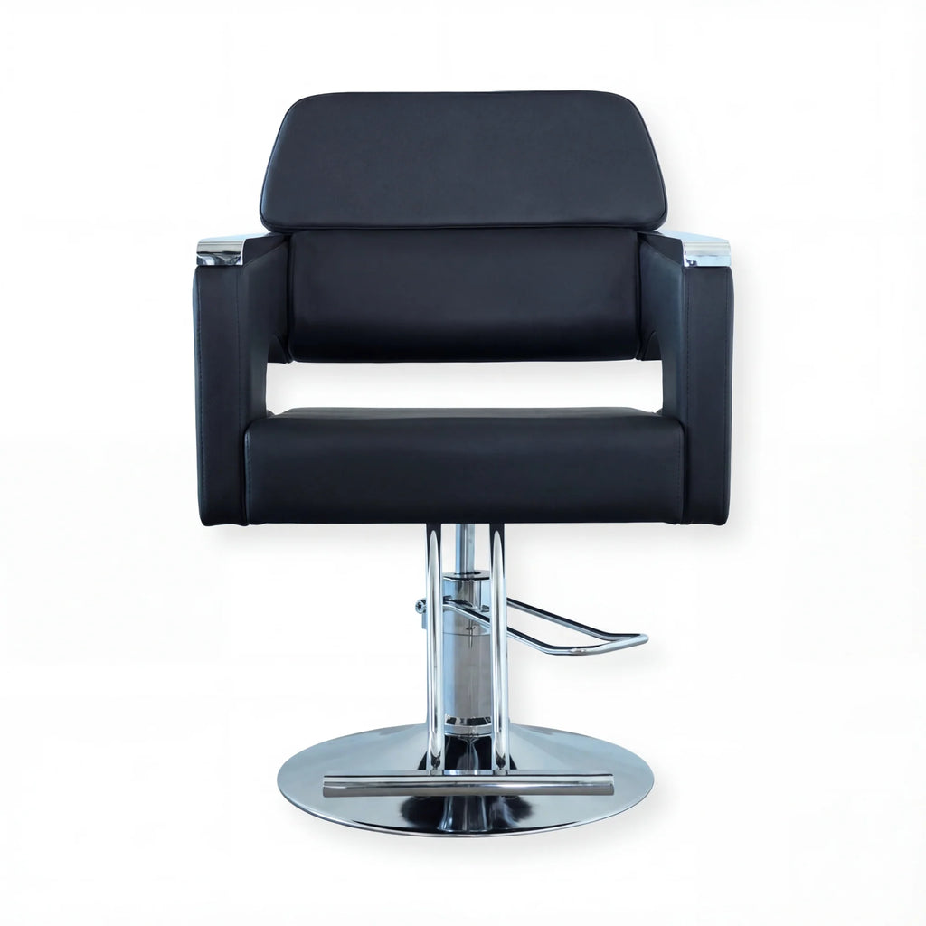 Salon Chair Majesty Black / Silver