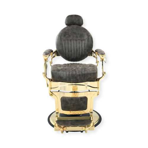 DeltaPro - Barber Chair - DBC006 - Monarch - Gold/Brown