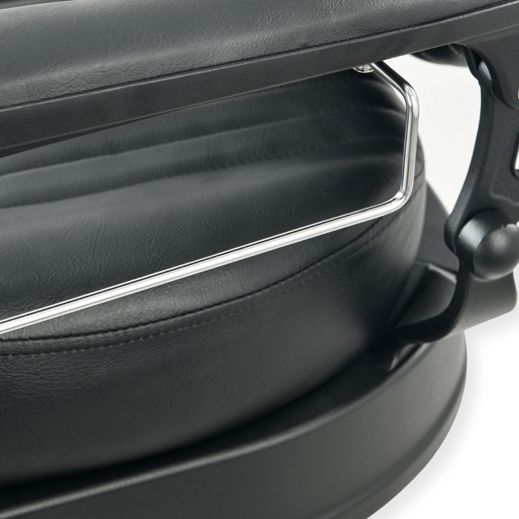 DeltaPro - Barber Chair - DBC006 - Monarch - Matte Black