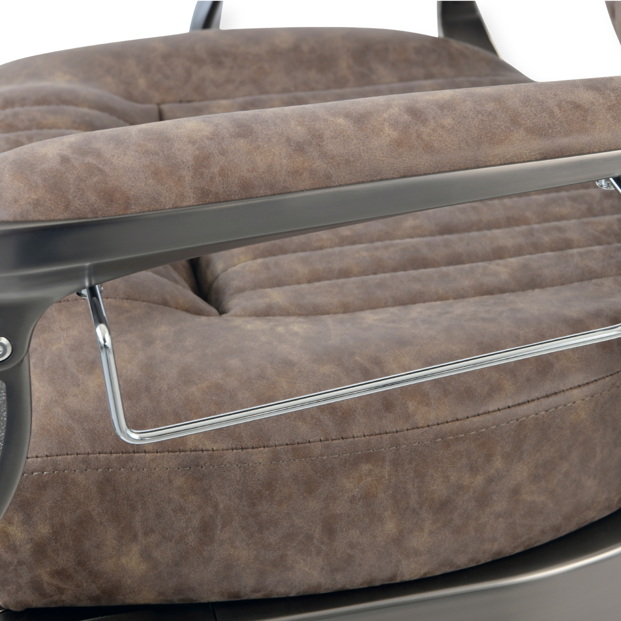 DeltaPro - Barber Chair - DBC006 - Monarch - Grey/Brown