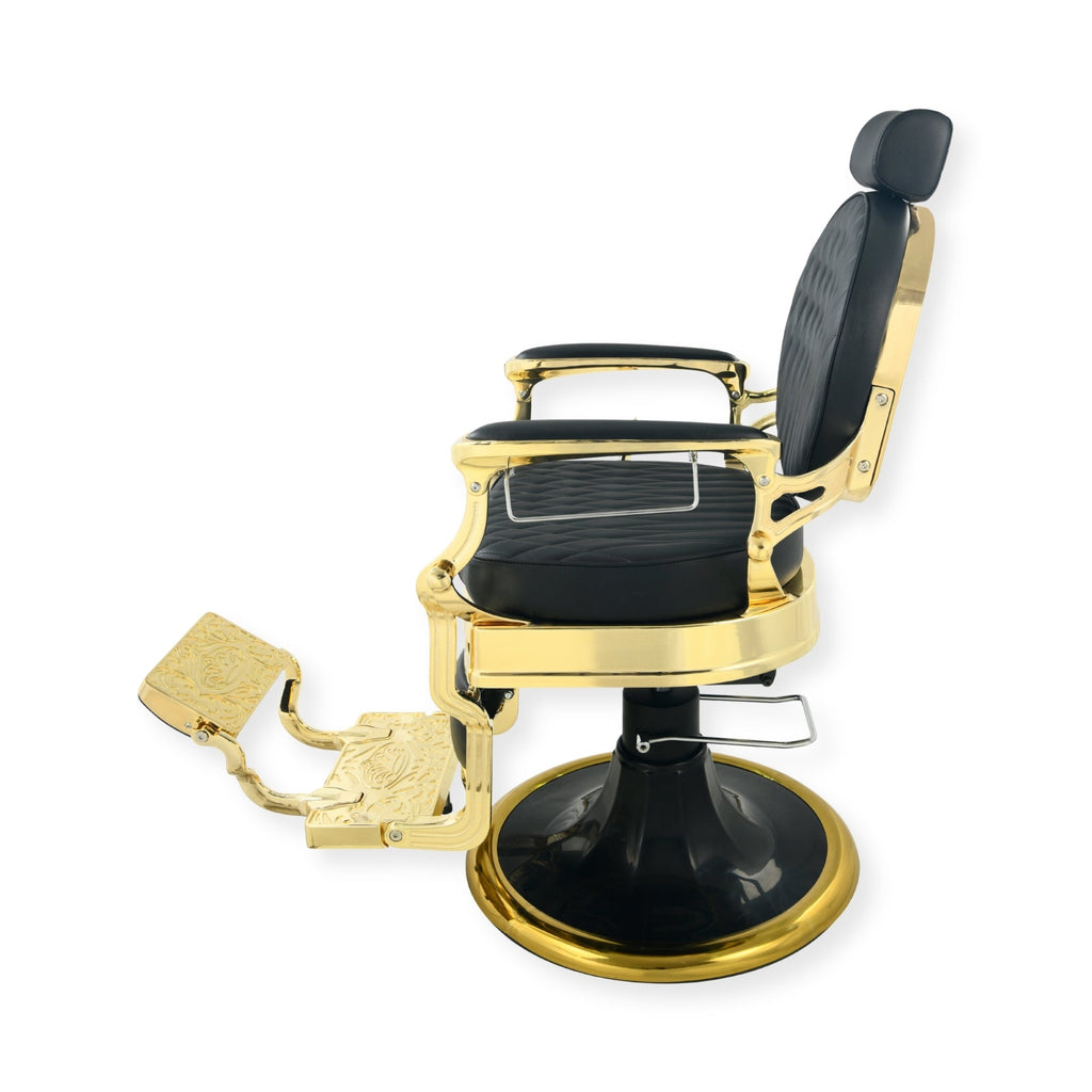 DeltaPro - Barber Chair - DBC009 - Cavalier - Gold/Black