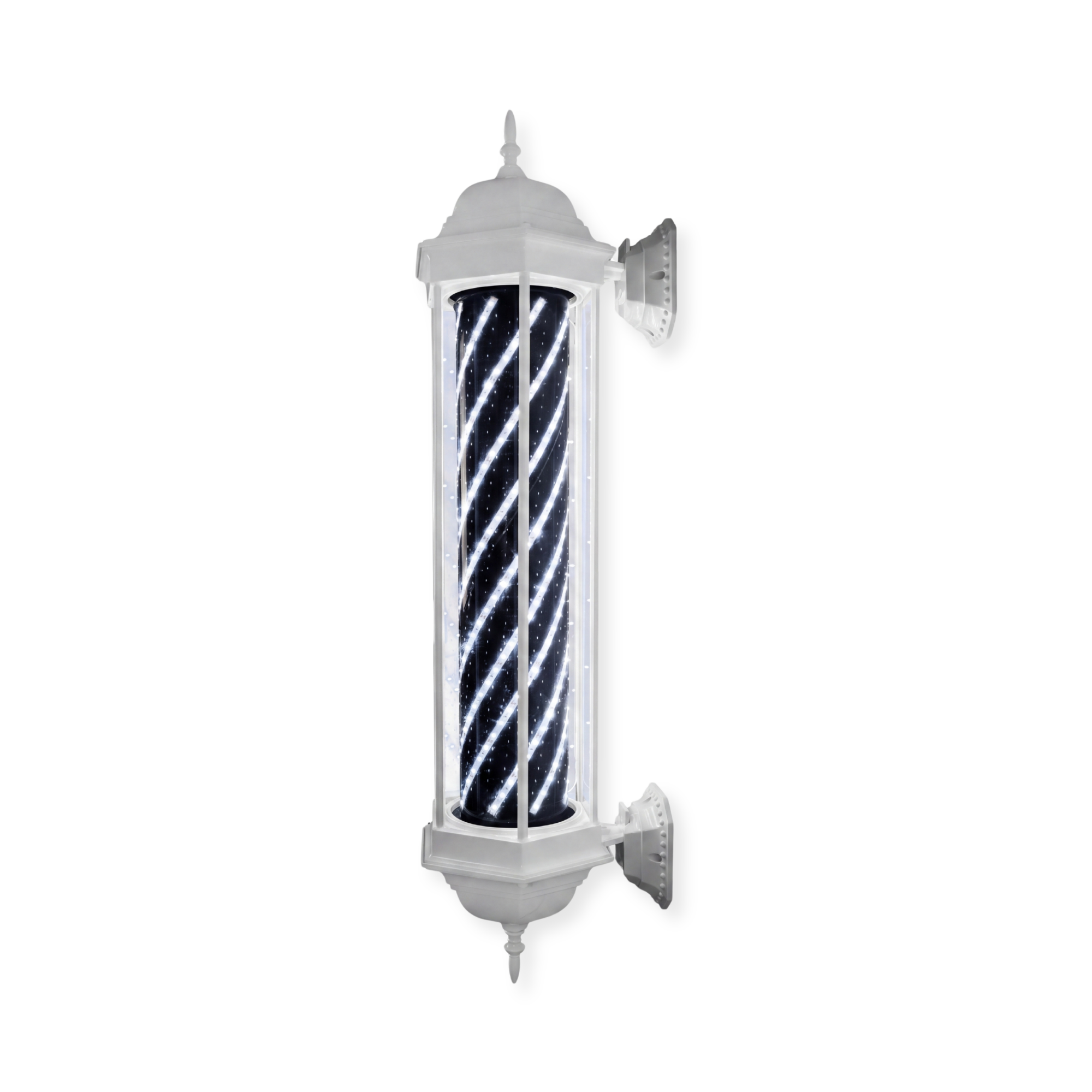 Barberpole Lantern White