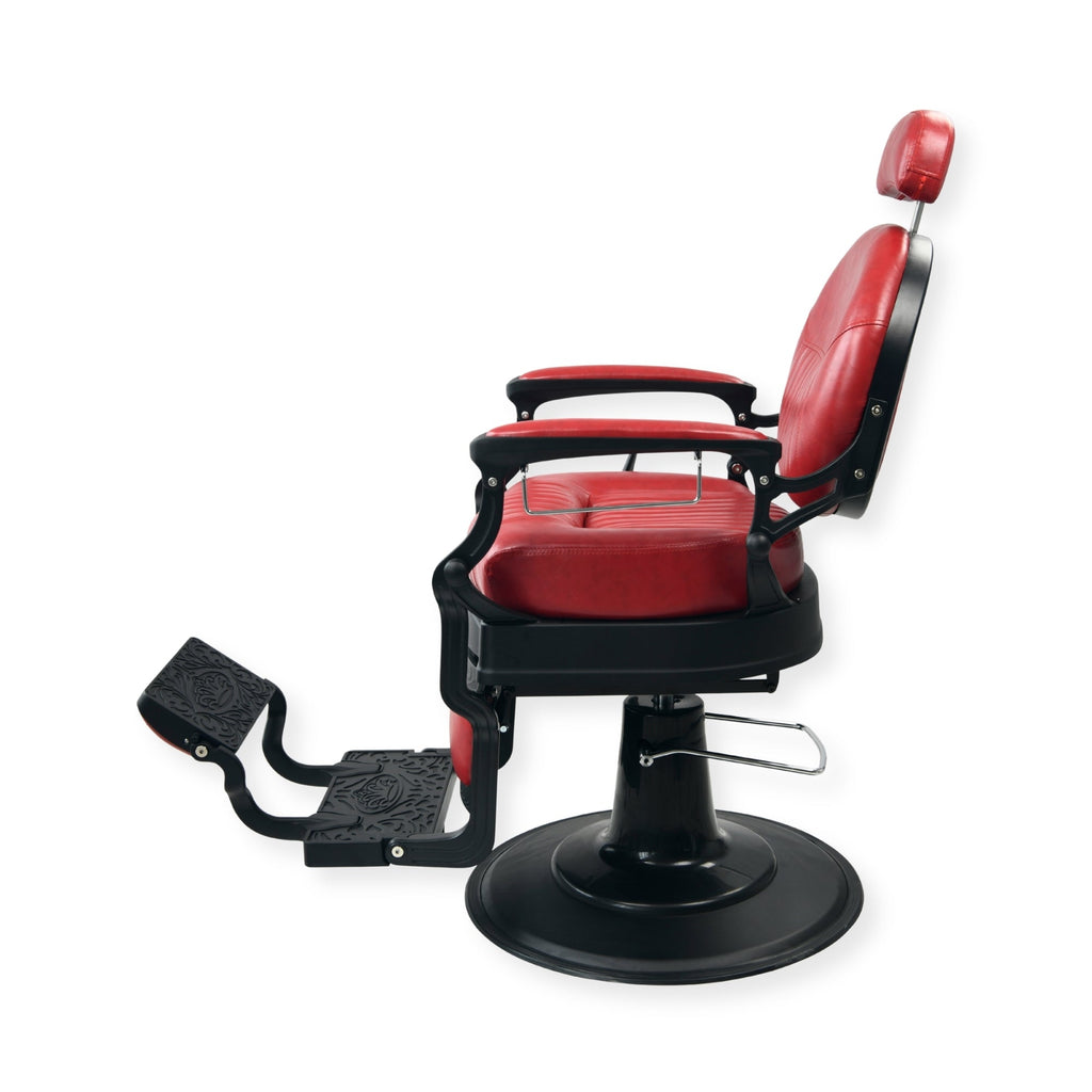 DeltaPro - Barber Chair - DBC006 - Monarch - Black/Red