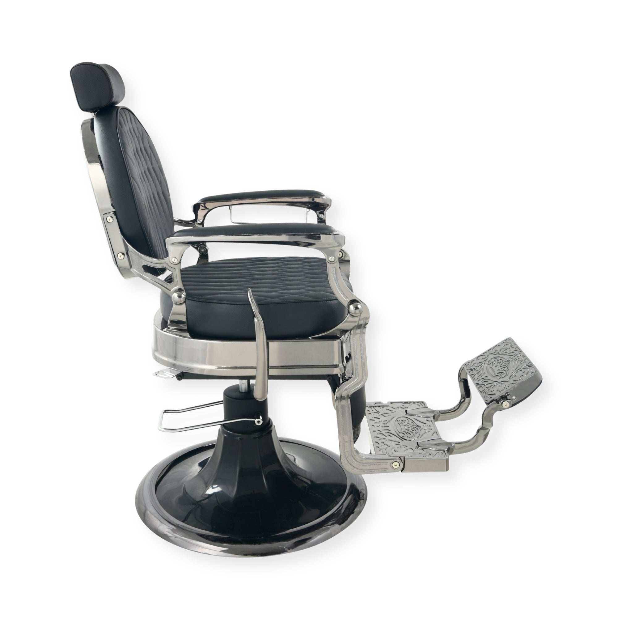 DeltaPro - Barber Chair - DBC009 - Cavalier - Gloss Black