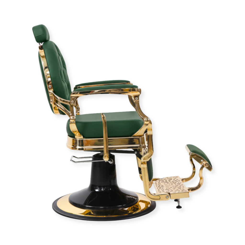 Barber Chair Senior - Gold/Green