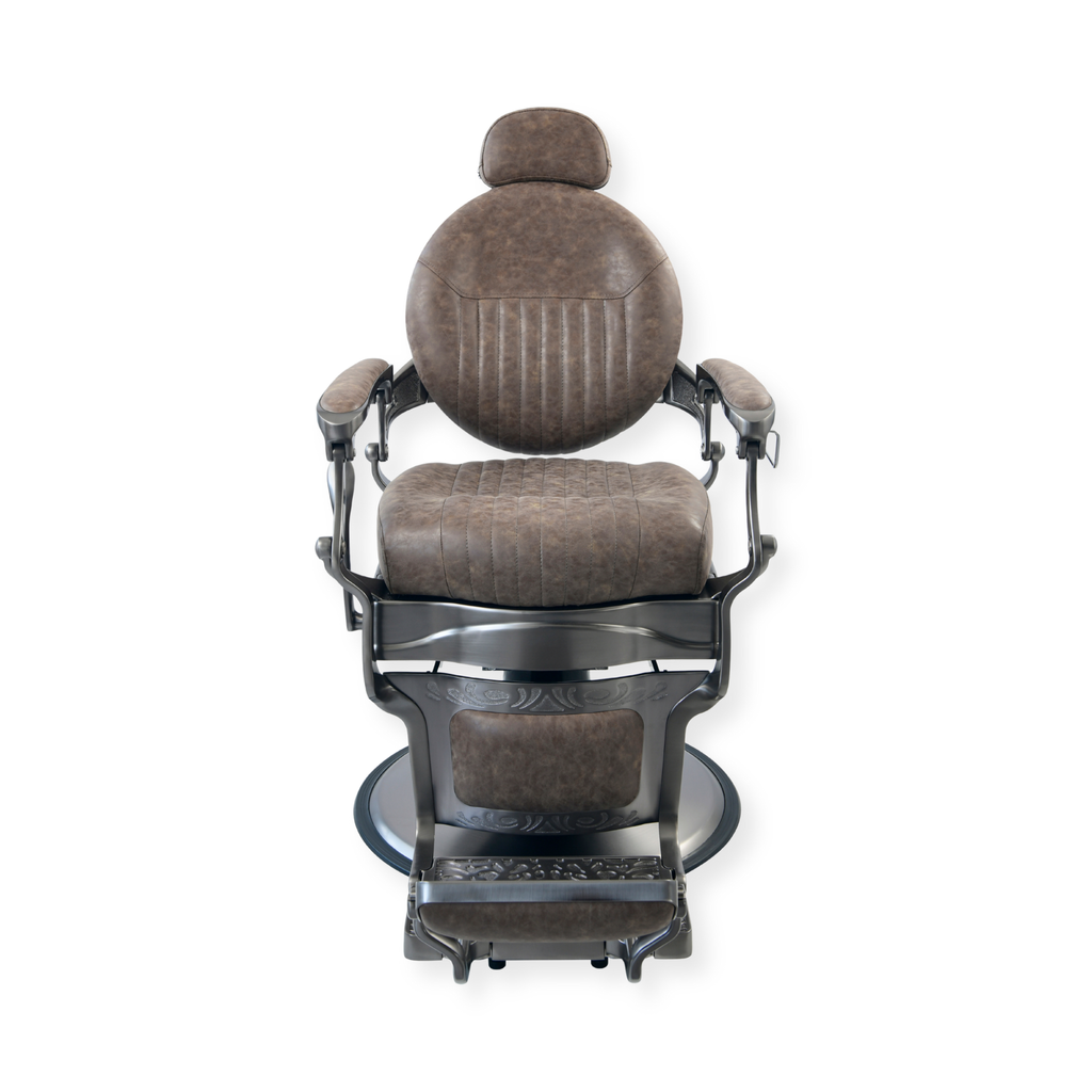 DeltaPro - Barber Chair - DBC006 - Monarch - Grey/Brown