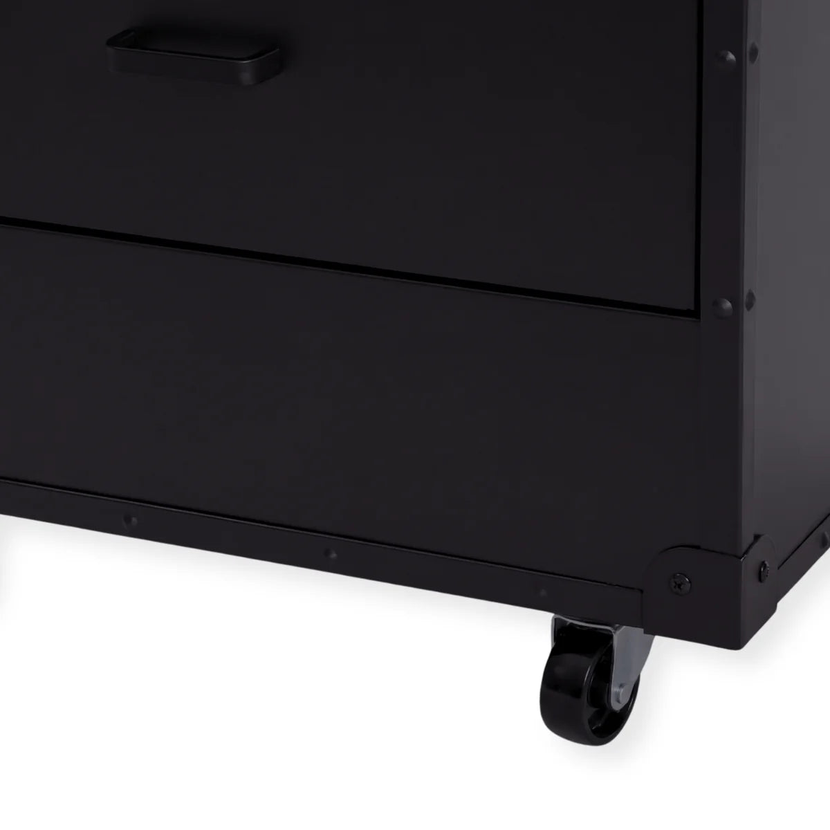 Drawer Cabinet on Wheels - London - Black