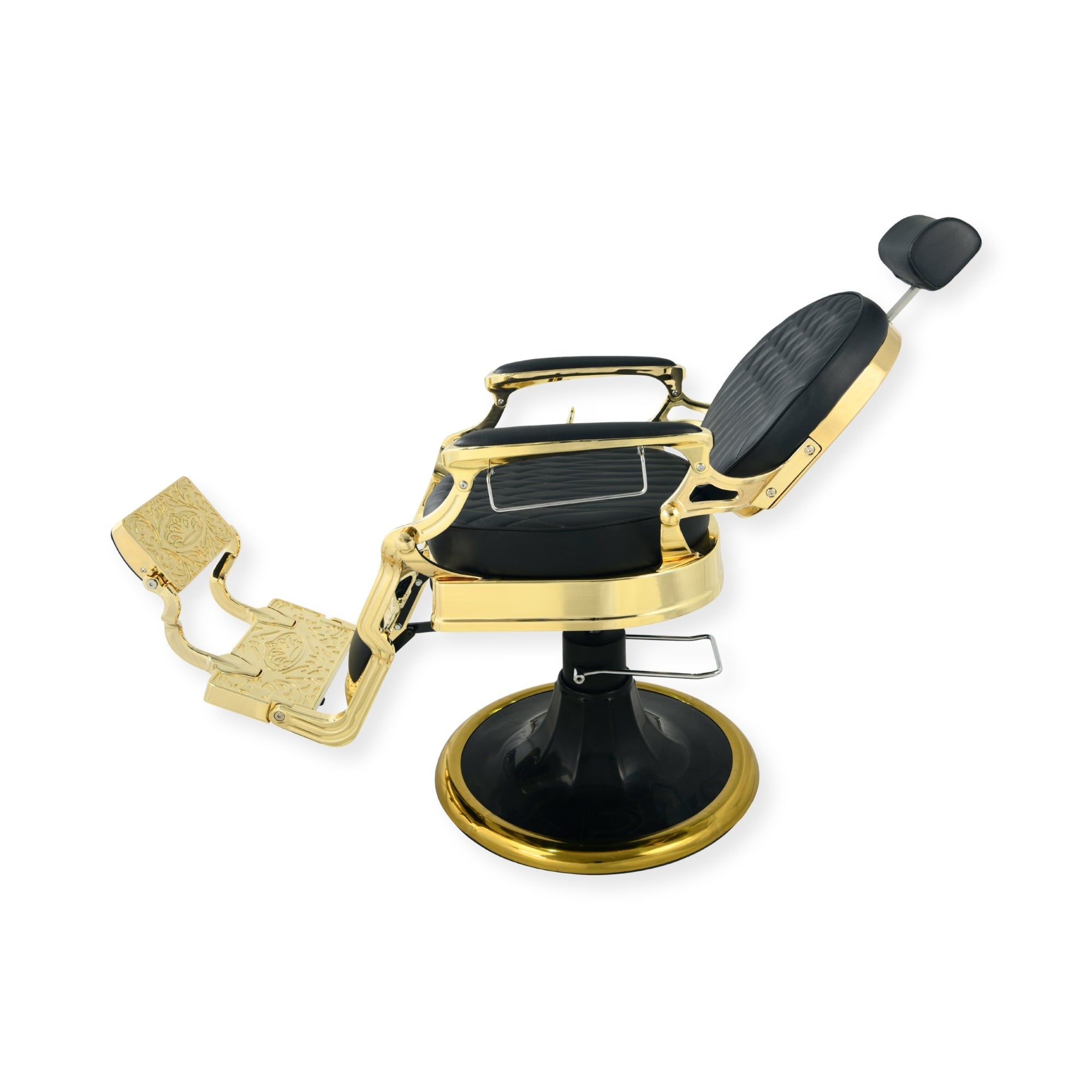 DeltaPro - Barber Chair - DBC009 - Cavalier - Gold/Black