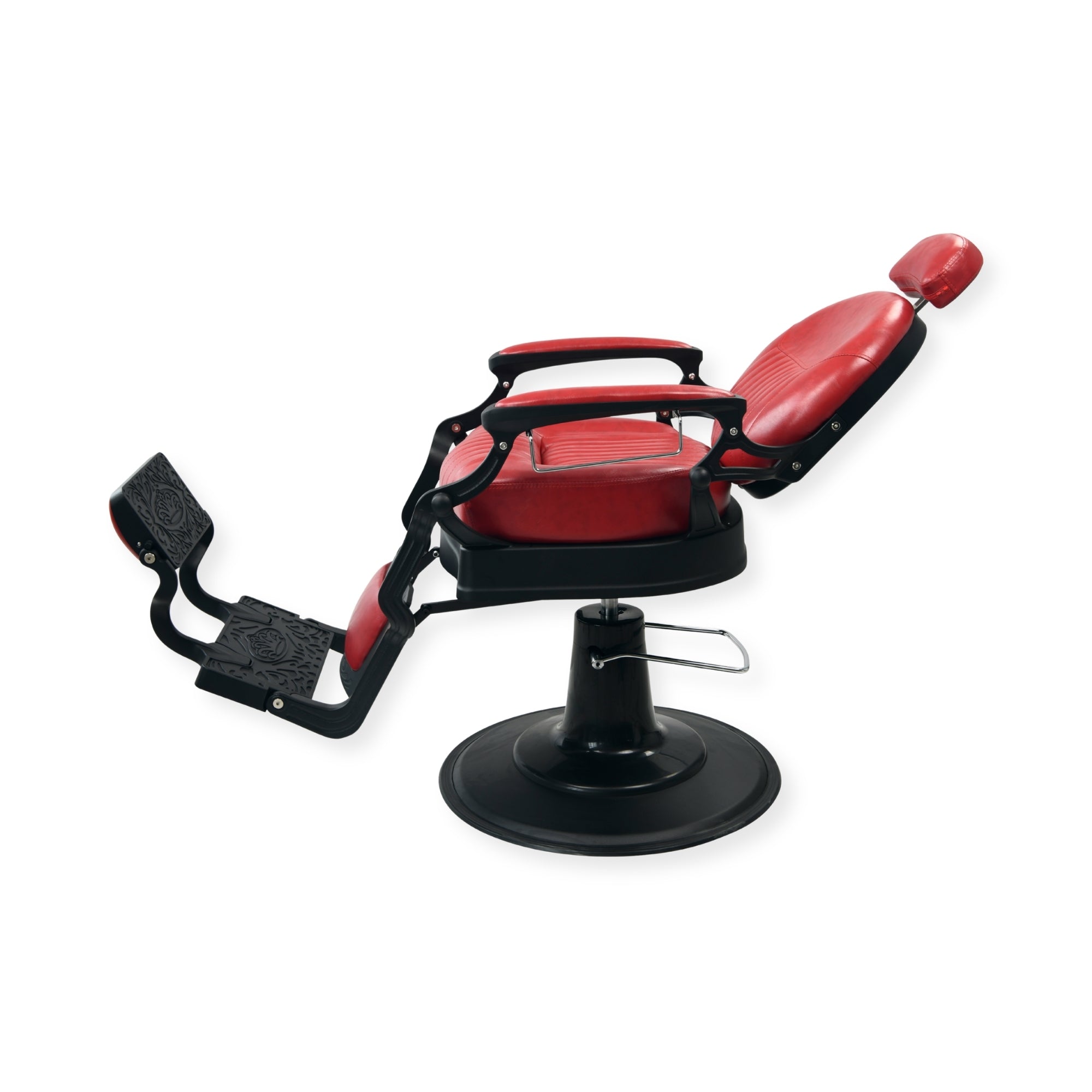 DeltaPro - Barber Chair - DBC006 - Monarch - Black/Red