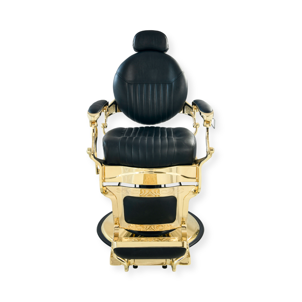 DeltaPro - Barber Chair - DBC006 - Monarch - Gold/Black