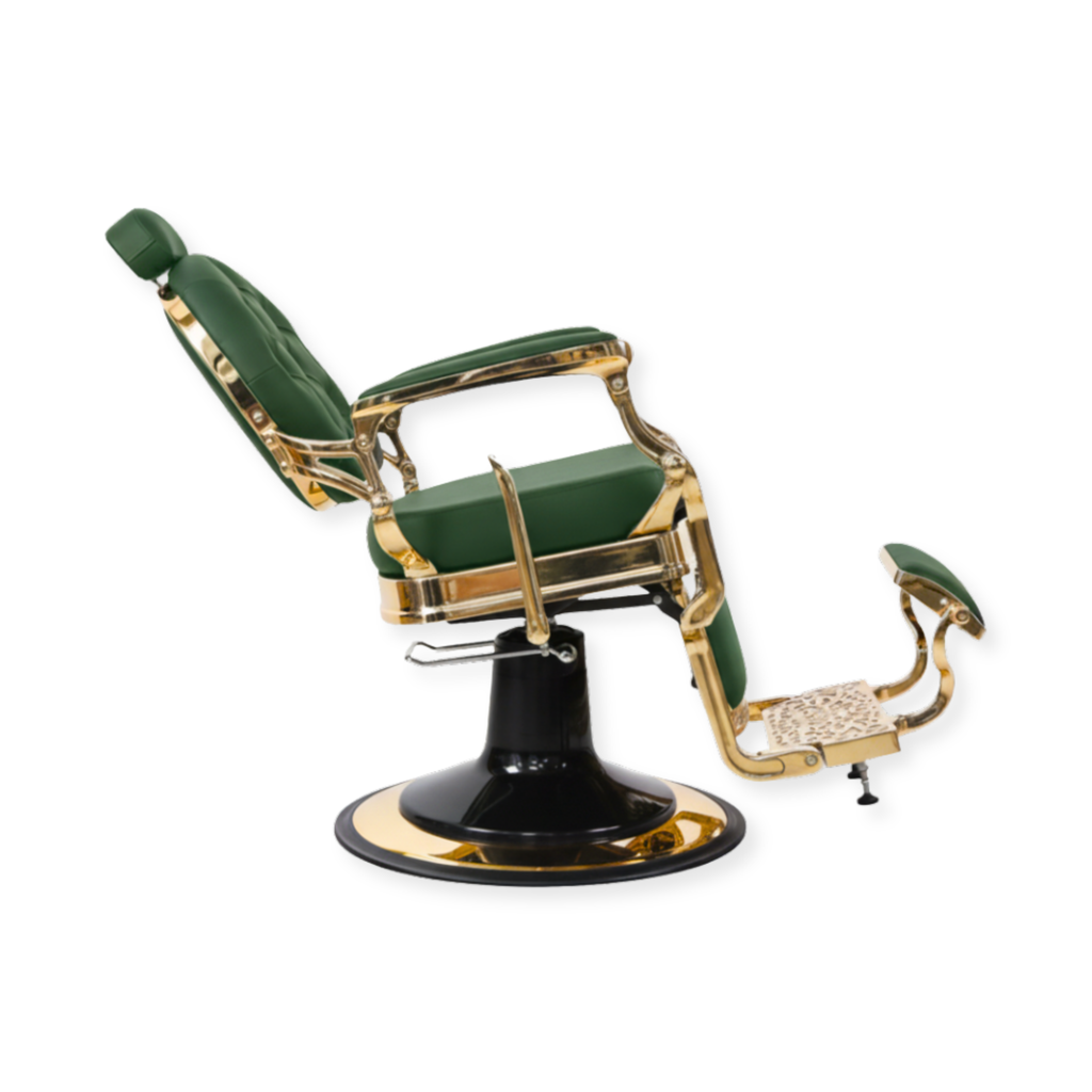 Barber Chair Senior - Gold/Green