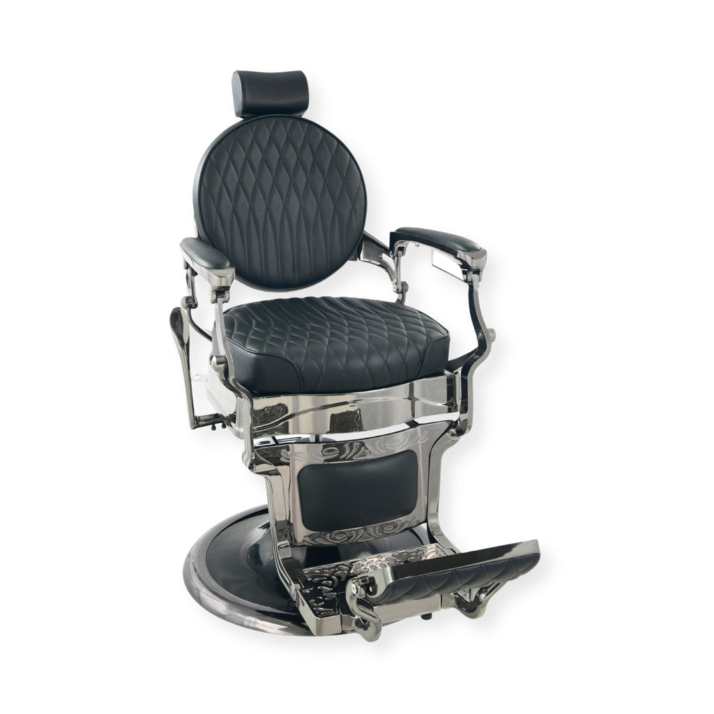 DeltaPro - Barber Chair - DBC009 - Cavalier - Gloss Black