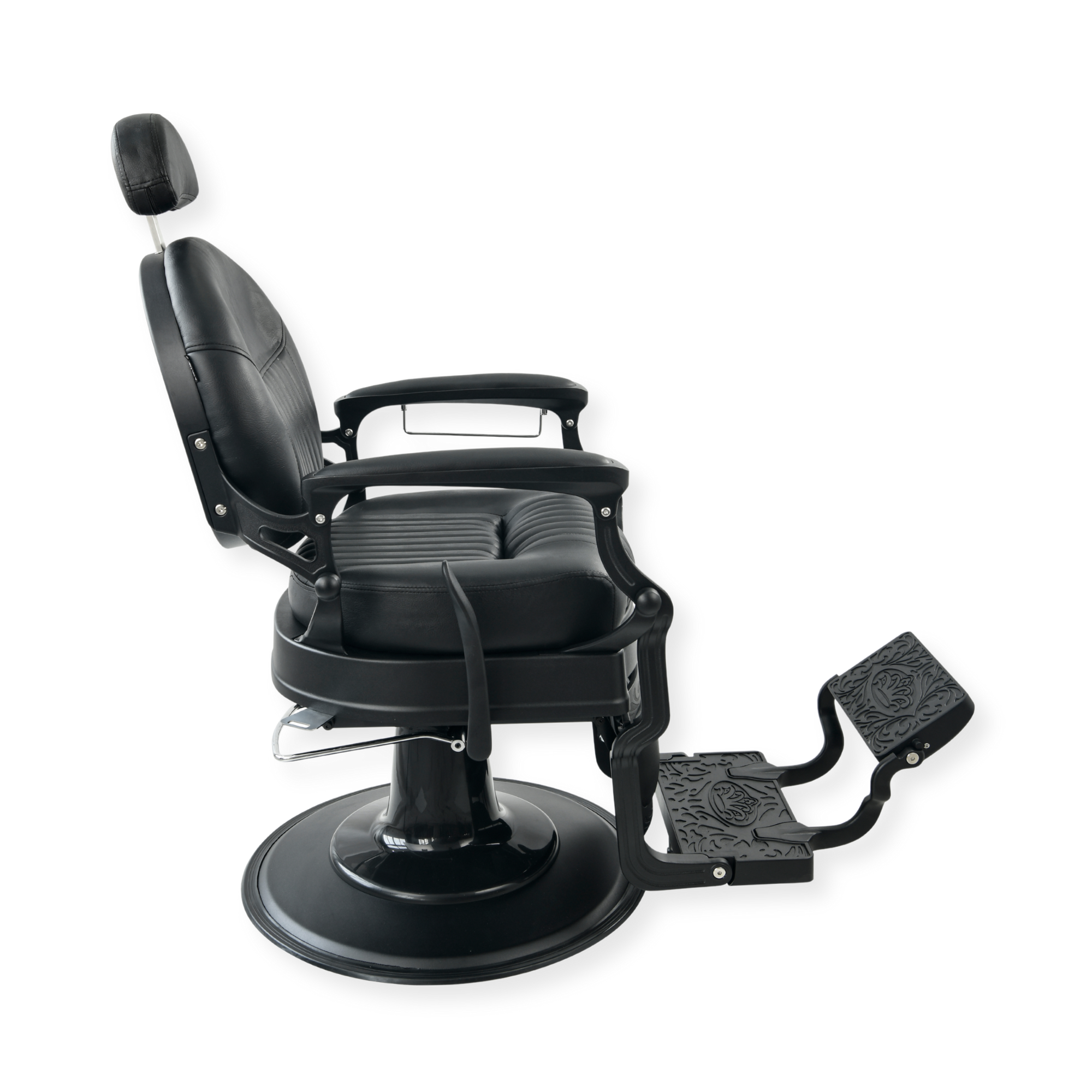 DeltaPro - Barber Chair - DBC006 - Monarch - Matte Black