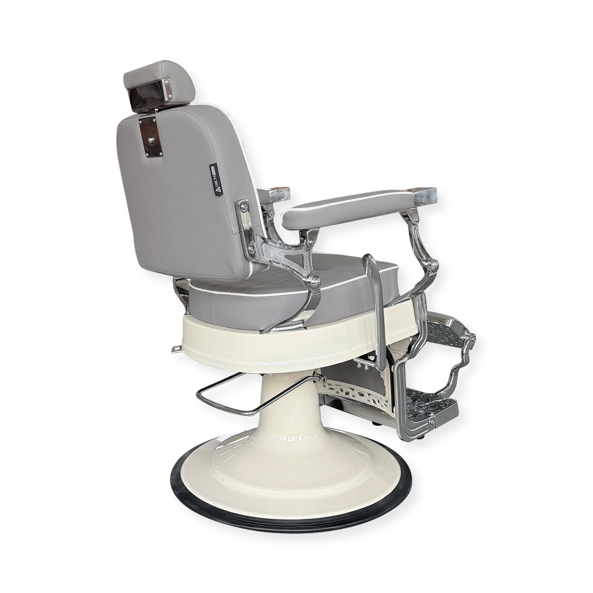 Barber Chair Baron Chrome / Grey