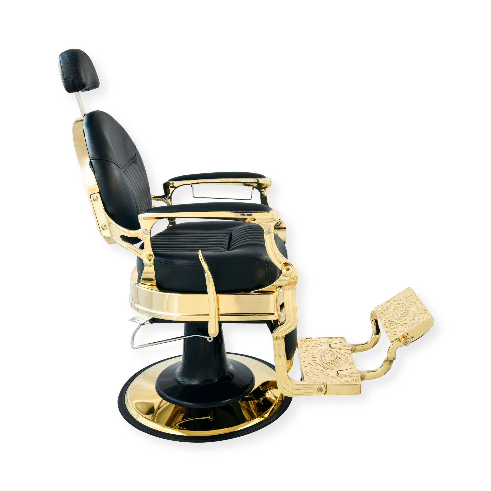 DeltaPro - Barber Chair - DBC006 - Monarch - Gold/Black