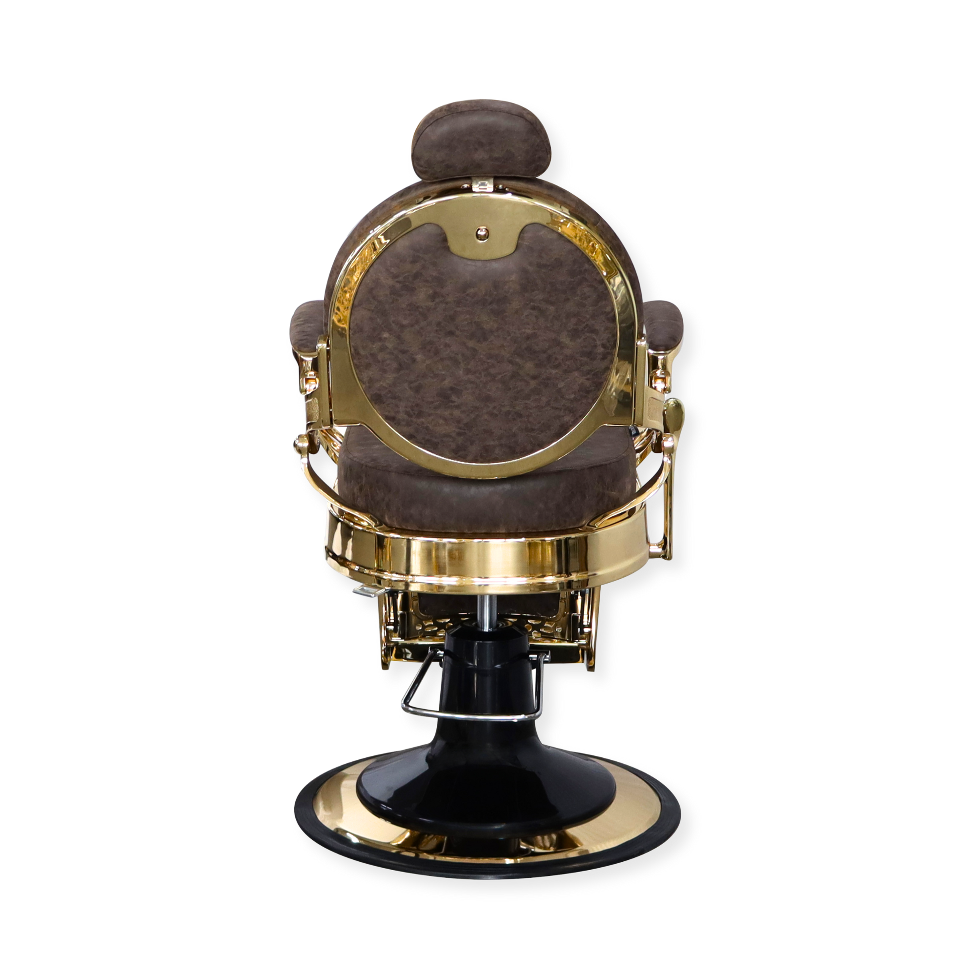Barber Chair Senior - Gold/Brown