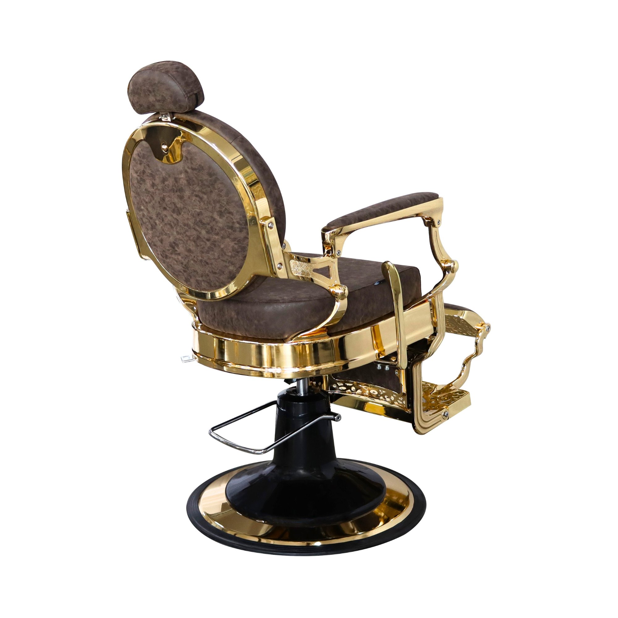 Barber Chair Senior - Gold/Brown