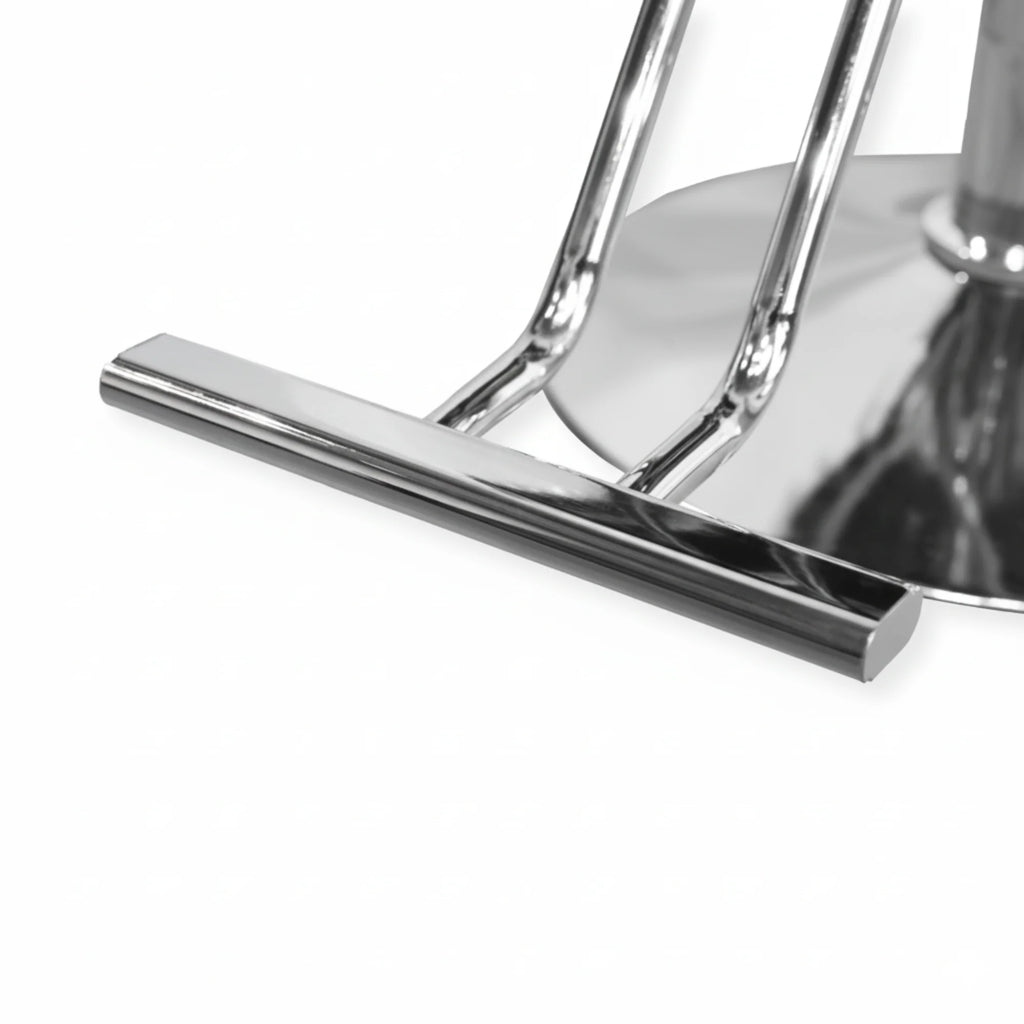 Salon Chair - Luxe - Silver/Black