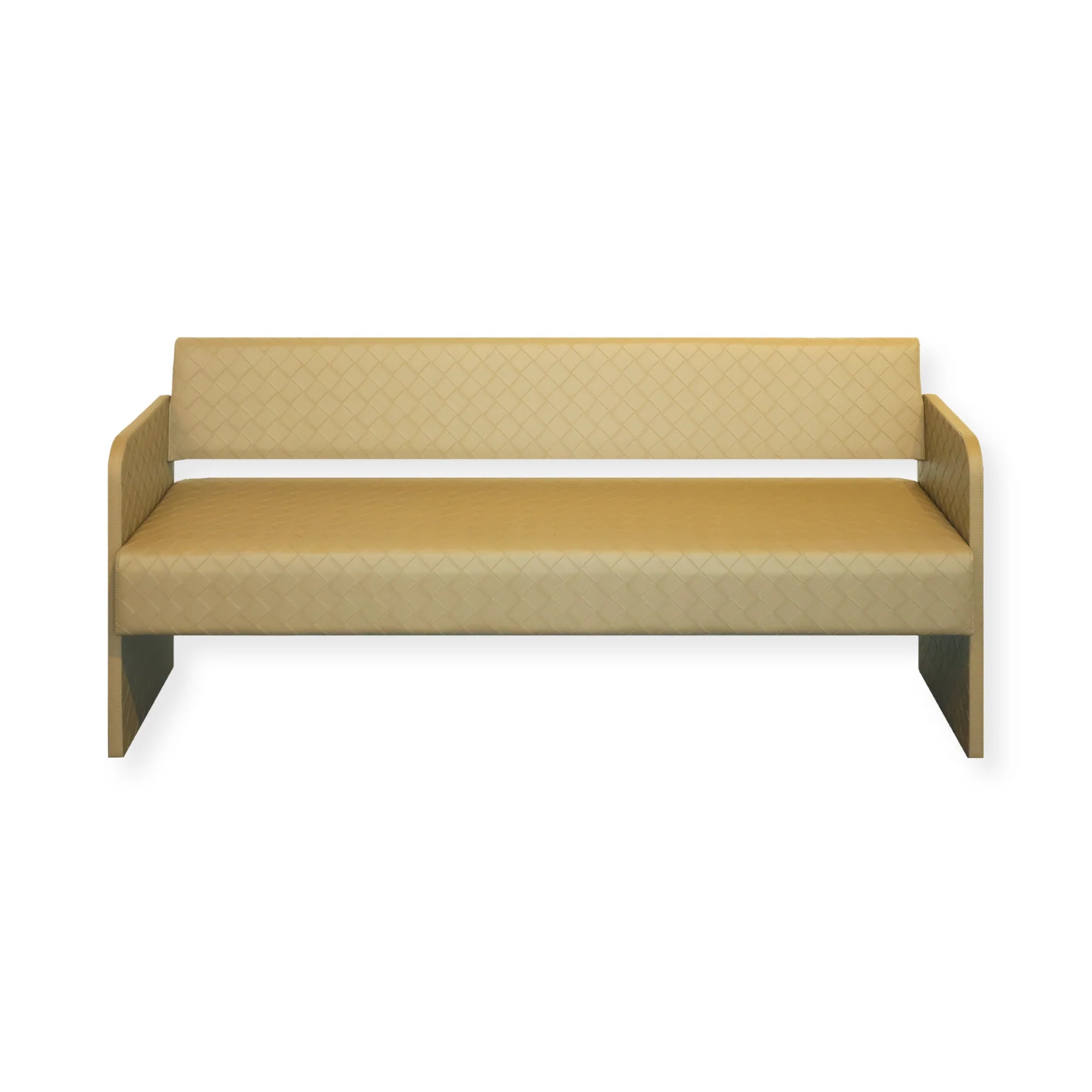 Sofa Leather Yellow