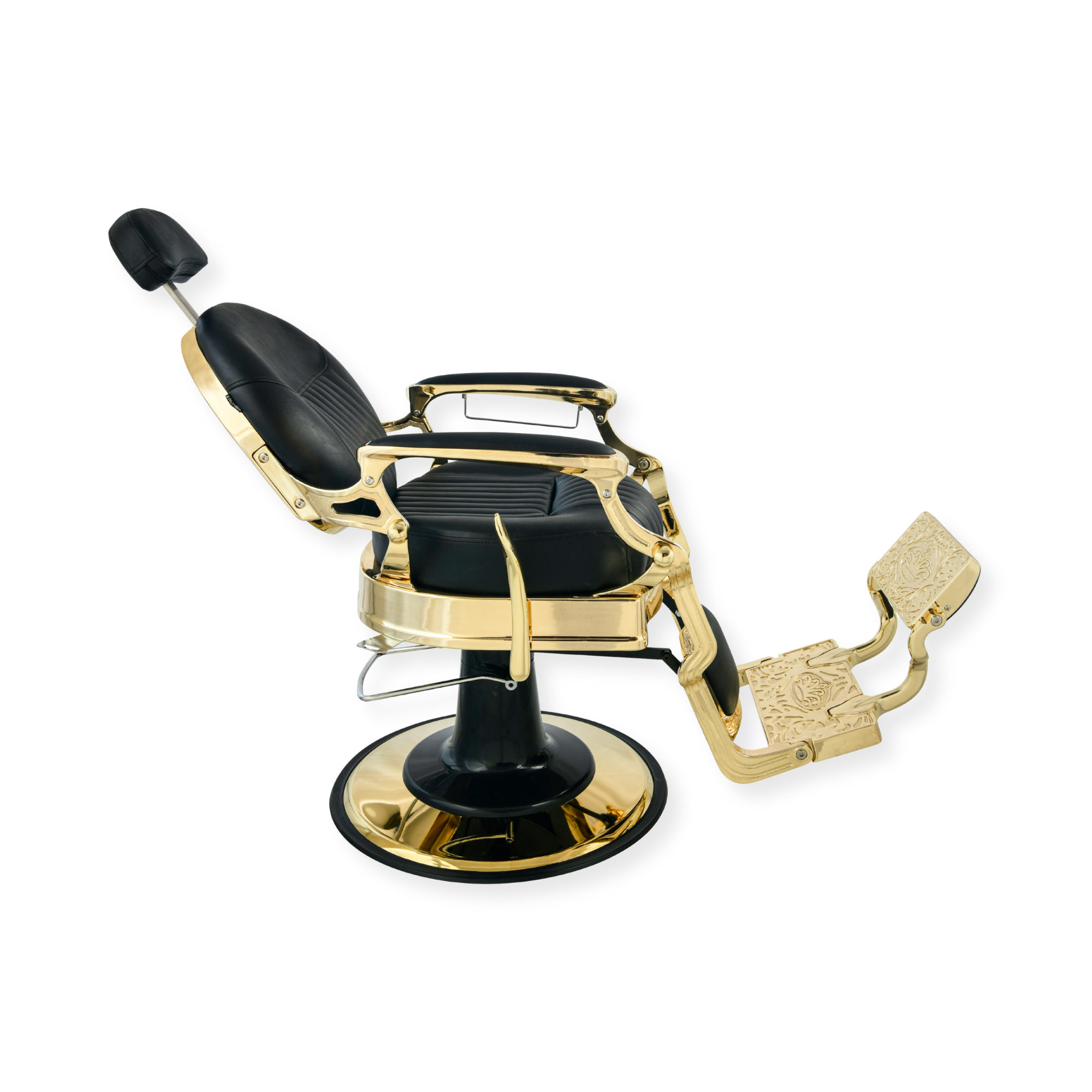 DeltaPro - Barber Chair - DBC006 - Monarch - Gold/Black