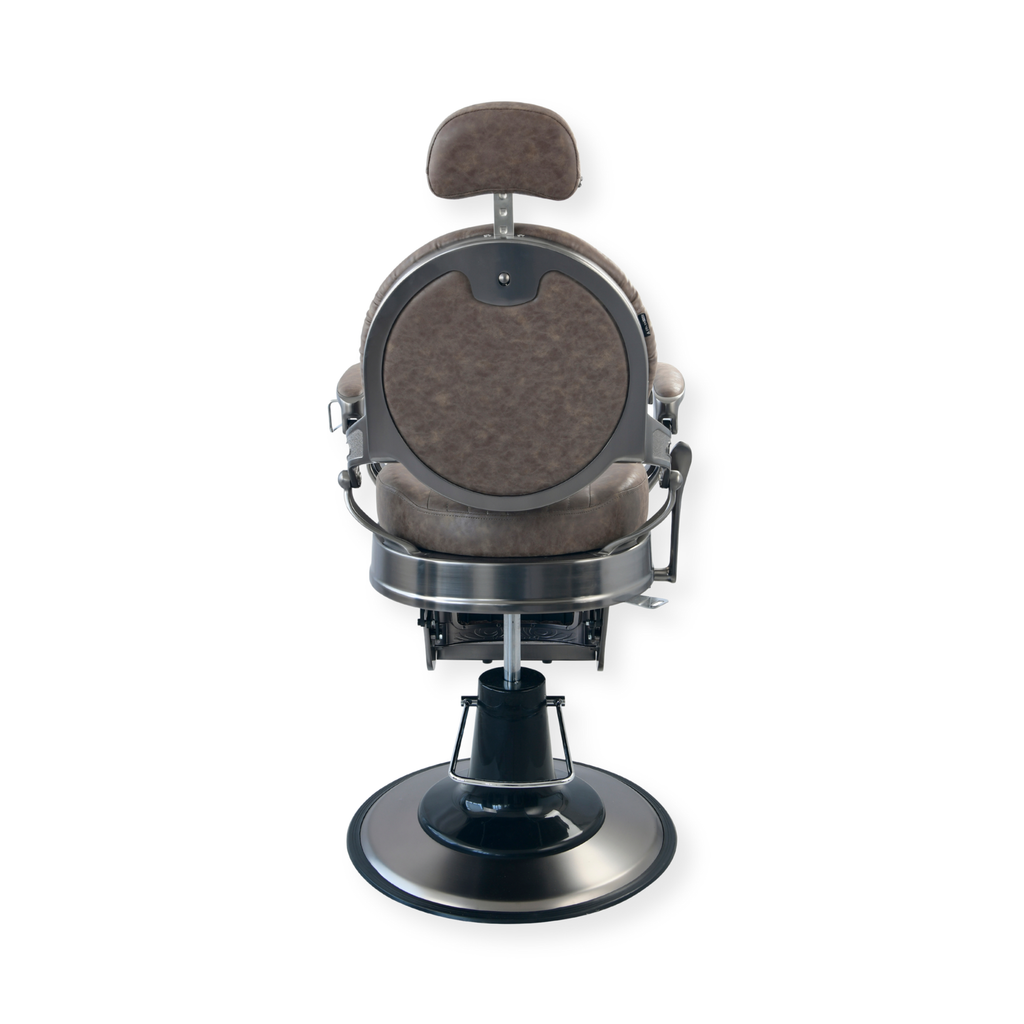 DeltaPro - Barber Chair - DBC006 - Monarch - Grey/Brown