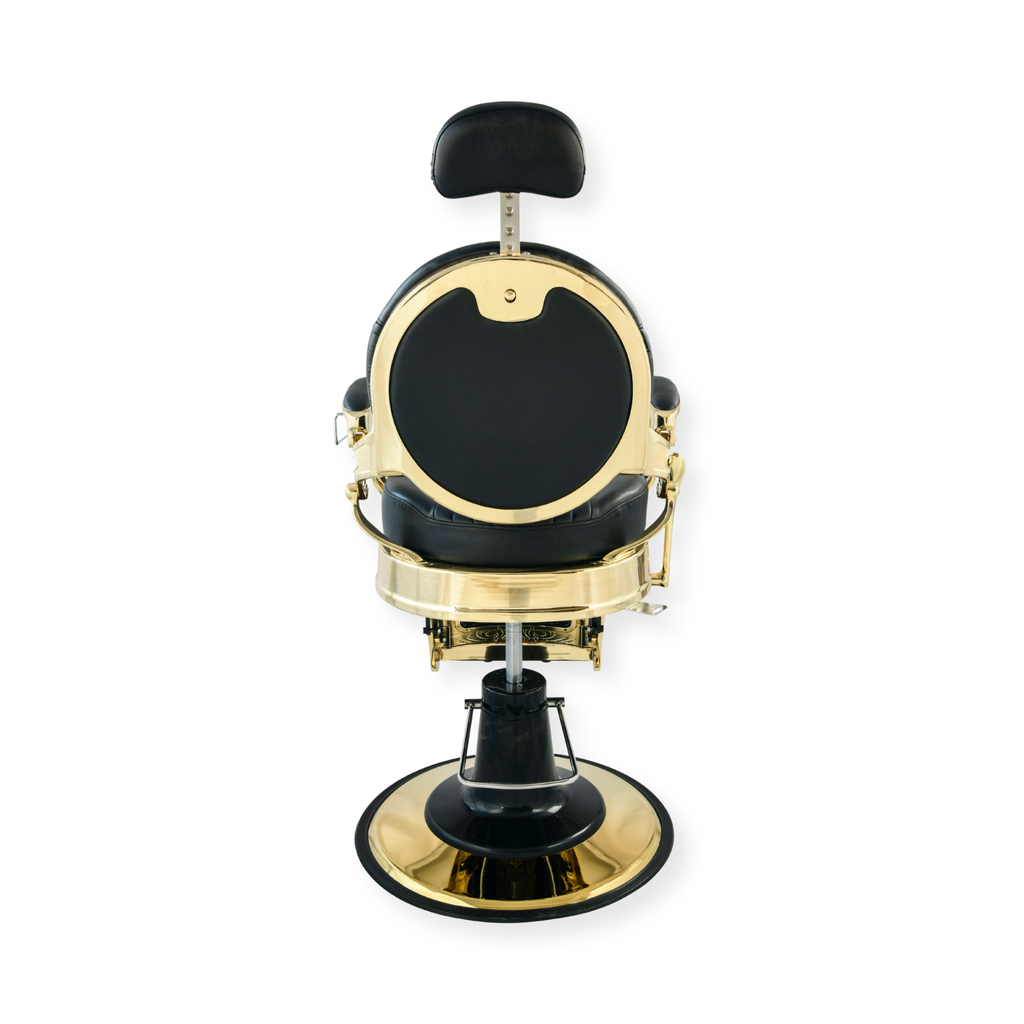 DeltaPro - Barber Chair - DBC006 - Monarch - Gold/Black