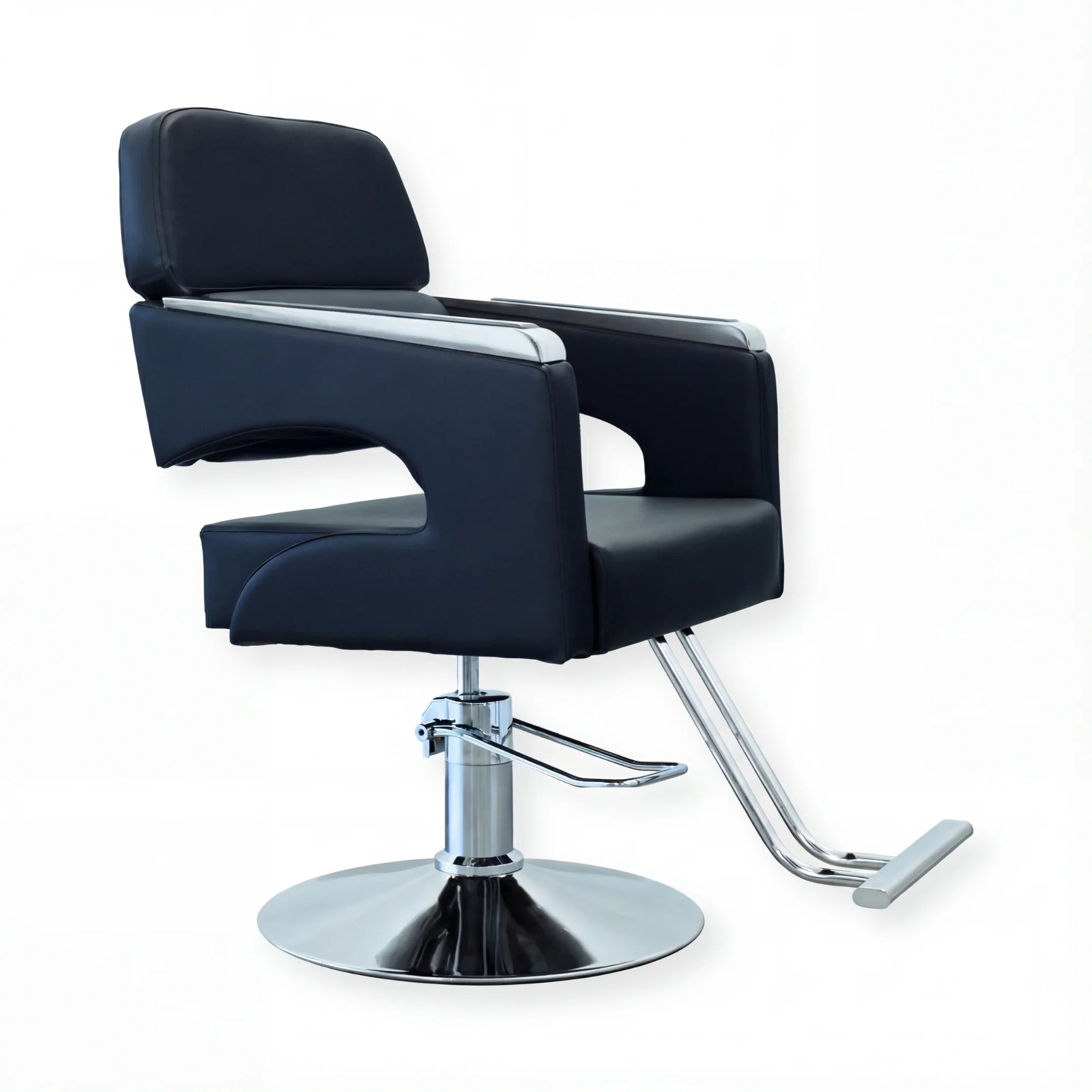 Salon Chair Majesty Black / Silver