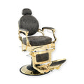 DeltaPro - Barber Chair - DBC006 - Monarch - Gold/Brown