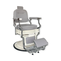 Barber Chair Baron Chrome / Grey