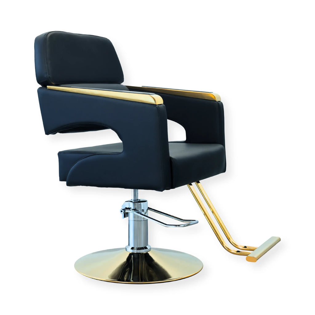 Salon Chair Majesty Black / Gold