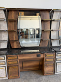Mirror Station Entry Brown