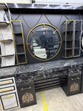Mirror Station Vintage - DMS001 - Black/Gold