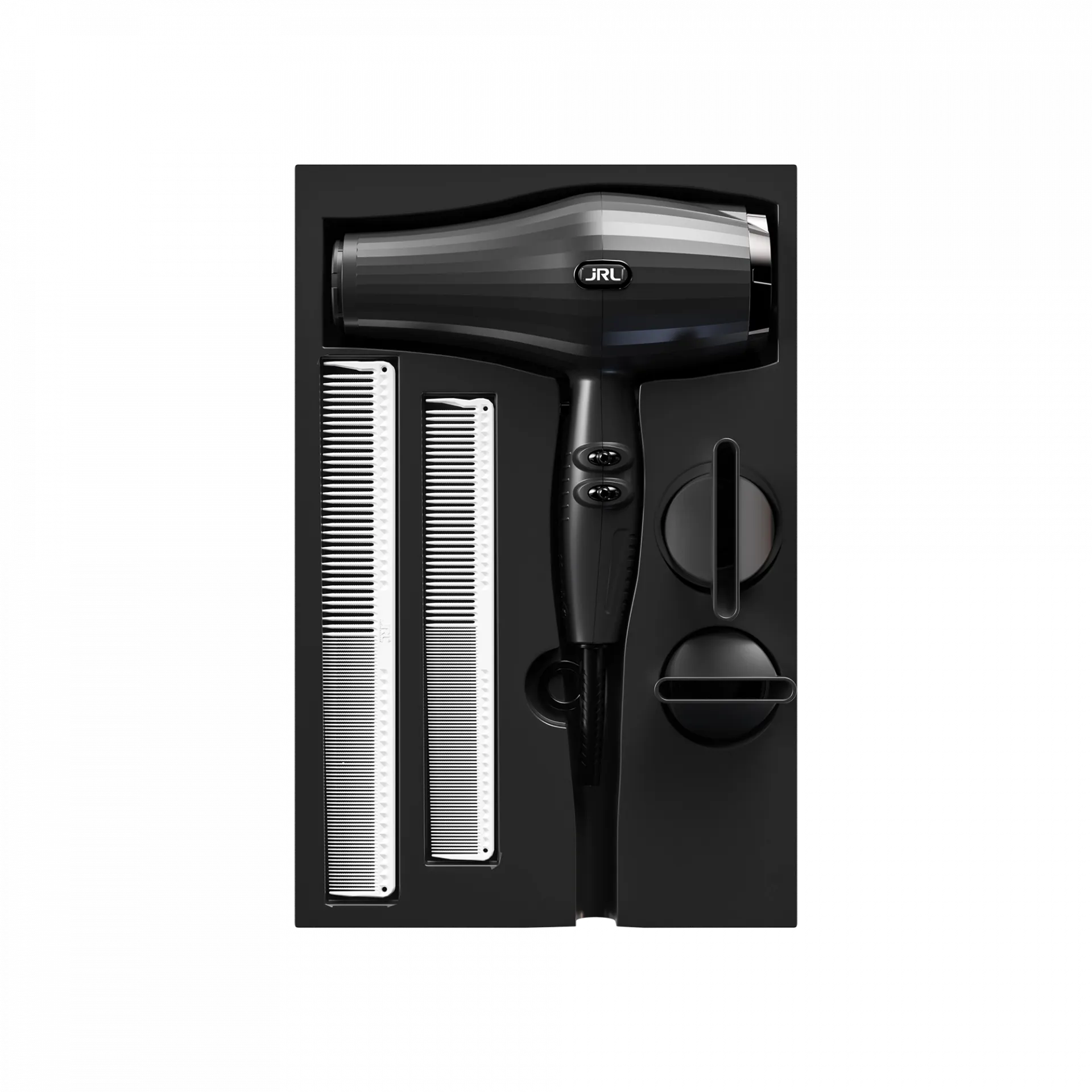 JRL Forte Pro 2020L Haartrockner Combo Kit mit 2 JRL Kämmen