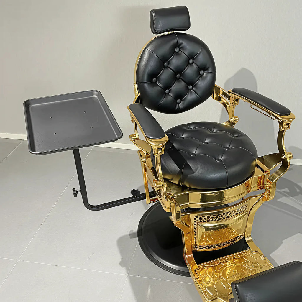 DeltaPro - Salon Tray for Barber Chair - Black