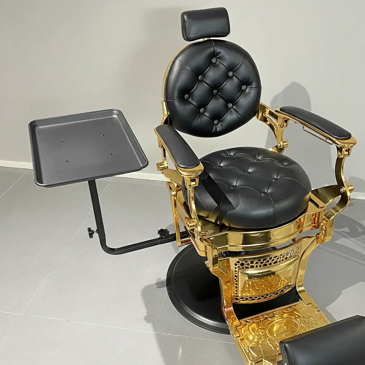 DeltaPro - Salon Tray for Barber Chair - Black