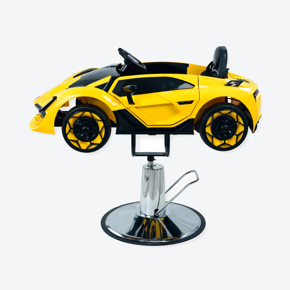 Barber Chair Kids Lamborghini Yellow